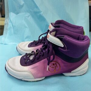 Zumba Fitness Purple and Pink Sneakers